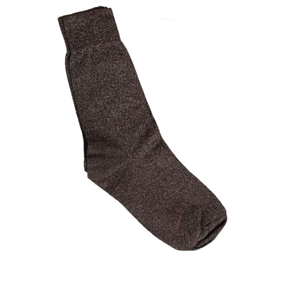 Dolce & Gabbana Dark Brown Viscose Mid Calf Accessory Women's Socks